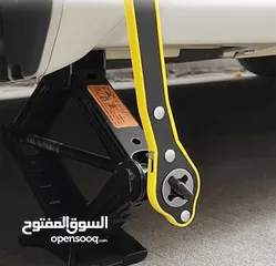 1 العصا الحديثة رفع السيارات لتغير الاطار وإجراء الإصلاحات