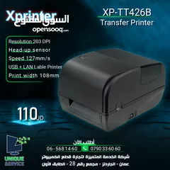 1 طابعة ليبل كاش  Xprinter xp-tt426b Label printer POS