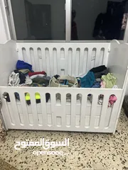  4 تخت بيبي خشب زان