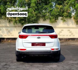  5 KIA SPORTAGE MID OPTION  MODEL 2018 SINGLE OWNER