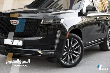  2 كاديلاك اسكاليد 2024 ممشى 5آلاف كيلو متر فقط (وارد و كفالة الوكالة)
