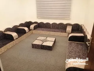  8 فراش عربي  جديد تفصيل 6 فرشات و6 مراكي و6 مساند اسفنج سكني ضغط 14 فقط