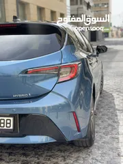 9 ‎تويوتا كورولا 2020 هاتشباك هايبرد (حرة جديد) بحالة الوكالة مميزة