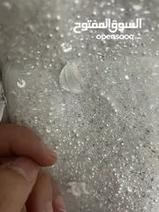  1 باقل من نص السعر بدلة عروس ابيض سترس يدوي