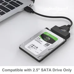  10 كيبل SATA إلى USB، محول محرك الأقراص الصلبة USB 3.0 إلى SATA 3.0 متوافق مع محرك الأقراص الصلبة وSSD