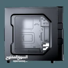  6 كيس جيمنغ  من جيماكس مضيئ رجب تصميم للحرارة GAMEMAX  GM-ONE RGB BK Case Gaming