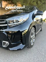  3 كيا مورننغ Morning 2021 GTLine فل كامل مع فتحة لون اسود مميز باقل سعر في السوق كاش او اقساط