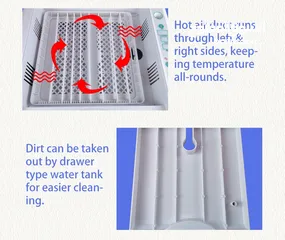  23 فقاسات بيض اتوماتيك بالكامل 36 بيضة تصلح لتفريخ كل انواع البيض