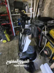  1 ماكنة بولش لتنظيف لسجاد وتنظيف ارضيات + شفاط 3 روس