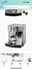  4 جهاز قهوة ديلونجي delonghi coffe machin