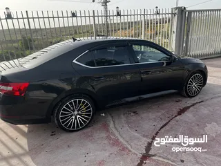  3 سكودا سوبيرب 2018للبيع المحرك ديزل 2000 ماشية 89الف  بلاك اديشن  جنط 19ايد اولى  ترخيص وتأمين جديد