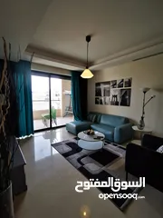  3 شقة مفروشة  (عفش مميز )للايجار في منطقه عبدون.. مع بلكونة