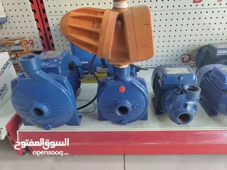  27 مضخات مياه جديد ومستعمل بحالة الوكالة على الفحص ومكفول متوفر جميع الانواع رفع، تقوية، غاطسة، جيزر