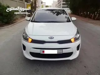  12 Kia Rio HB 1.6 L 2019 White Agent Mainatined Single User Urgent Sale