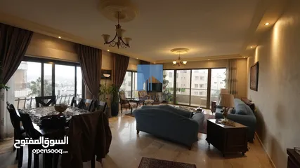  1 شقة فاخرة للبيع في أجمل مواقع خلدا - العوجانية  - قرب الهمشري طابق ثاني 250م تشطيب سوبر ديلوكس