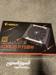  1 Power Supply Aorus Modular 750W gold