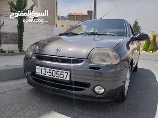  23 رنيو كليو 2002 محرك 1600 أقتصادي وقوي فحصها  قصعات