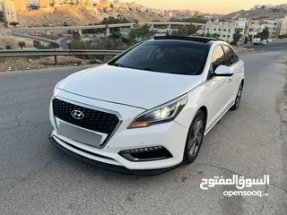  5 هونداي سوناتا فل كامل لمتد كرت ابيض 7 جيد
