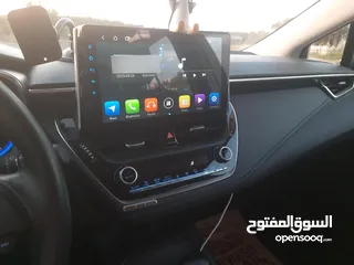  18 تويوتا كورولا هايبرد موديل 2023 بحالة الوكاله وارد وصيانه المركزية تويوتا .