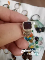  2 مجموعه نادرة قديمة من الخواتم مرصعه بأحجار قديمة للبيع للجادين فقط