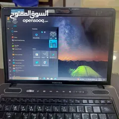  1 لابتوب توشيبا ويندوز 10 للبيع بسعر مغري