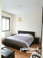  6 شقة ارضية مفروشة للايجار 3 نوم في دير غبار