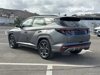  11 هونداي توسان N-Line    2023/ فل الفل بدون فتحة سقف بانوراما  فل مسكر