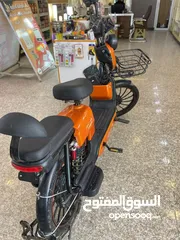  5 دراجه شحن 5 بطارية مديل 2024  مشتريه من الوكيل ماركة حيدر النيار