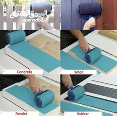  15 رول دهان PINTER ROLLER قابل للتعبئه رول الدهان 7 قطع مع عصا