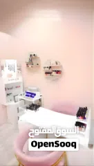  3 صالون تجميل نسائي فاخر بمساحة واسعة في منطقة مواطنين مجهز بجميع الادوات و المعدات في الجرف عجمان