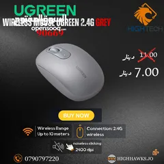  3 UGREEN Wireless 2.4Ghz Mouse-وايرلس ماوس