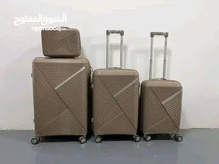  2 طقم شنط سفر ضد الكسر 4 قطع بسعر العرض .. للطلب عبر رقمي الوتس
