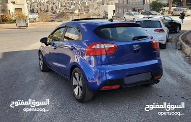  4 KIA RIO 2012 كيا ريو 2012 هاتش باك فل كامل مع فتحه أعلى مواصفات