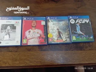  2 العاب بليستيشن  للبيع