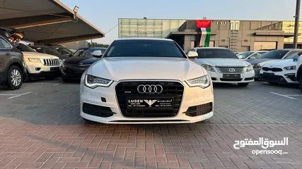  5 Audi A6 model 2014 gcc original paint Full option