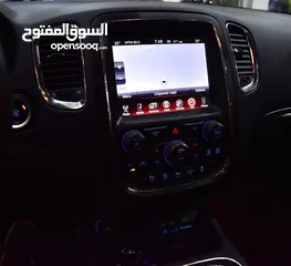  15 Dodge Durango GT ( 2017 Model ) in Red Color GCC Specs