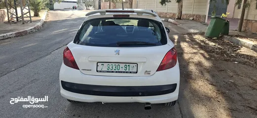  30 بيجو 207موديل 2009_اتومتيك _ماتور 1600-بنزين اصل برايفت _فحص الف صلاة النبي نظيفة من الاخر