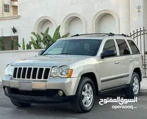  1 جيب جراند شيروكي لاريدو موديل 2008 مالك واحد فقط  7جيد ولا أي ملاحظه