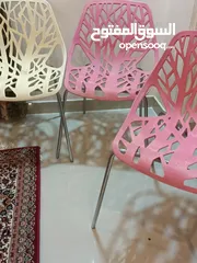  1 اربع كراسي حديقه   4 garden  chairs