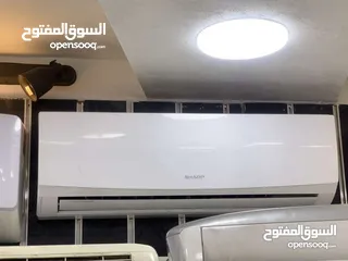  7 مكيفات  عادي (روتري) طن 1 طن 1.5 طن 2 طن مستعمل  من كوخ الاسكيمو للتكييف والتبريد
