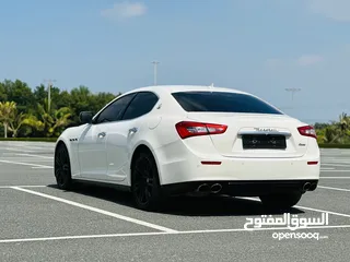  6 ‏Maserati Ghibli V6 2015 Gcc TOP CONDITION