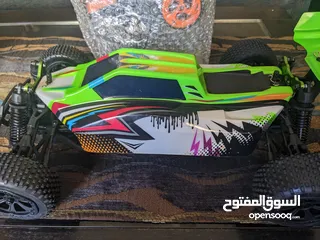  1 سياره جديده ريموت كنترول عن بعد ماركه كاسيموتو   1/10 Scale buggy دفع رباعي 4x4 3S lipo battery