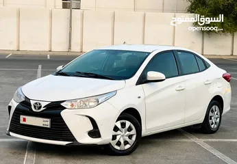  1 2021 TOYOTA YARIS SINGLE OWNER