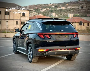  12 هونداي توسان/2022 فل الفل فتحة سقف بانوراما  2x4 ///240Hp بنزين + كهرباء  ( Haybrid) 1600cc