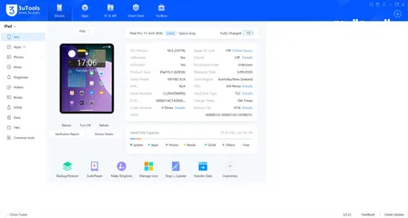  6 iPad Pro 11" M4 256GB شبه جديد مكفول