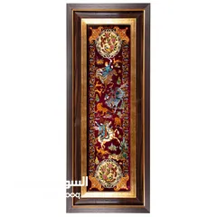  19 لوحة سجادة مصنوعة يدويًا في إيران ، مدینة تبريز، من الصوف والحرير Handmade Persian carpet-panels