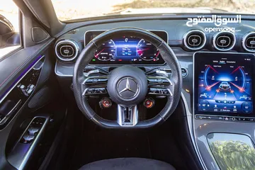  22 C 43 AMG 2023 فحص كامل بانوراما 402 حصان محرك 2000 سي سي بحال الوكاله