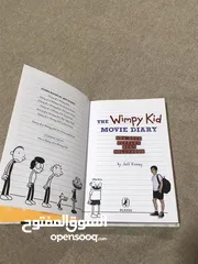  4 كتاب The Wimpy Kid Movie Diary كالجديد