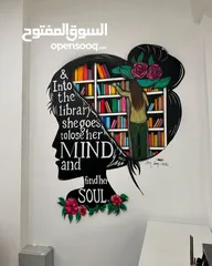  2 رسام جداريات ولوحات فنيه وتخطيط