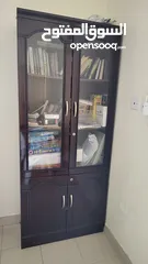  1 2 Doors Bookshelf , good condition